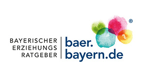 Logo: BAER – Bayerischer Erziehungsratgeber. Logo: BAER – Bayerischer Erziehungsratgeber.